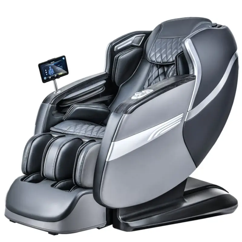 2025 massage chair 4d zero gravity 3 year warranty Dual-core SLTrack Thai Stretch Electric leg lift massage chairs full body 6