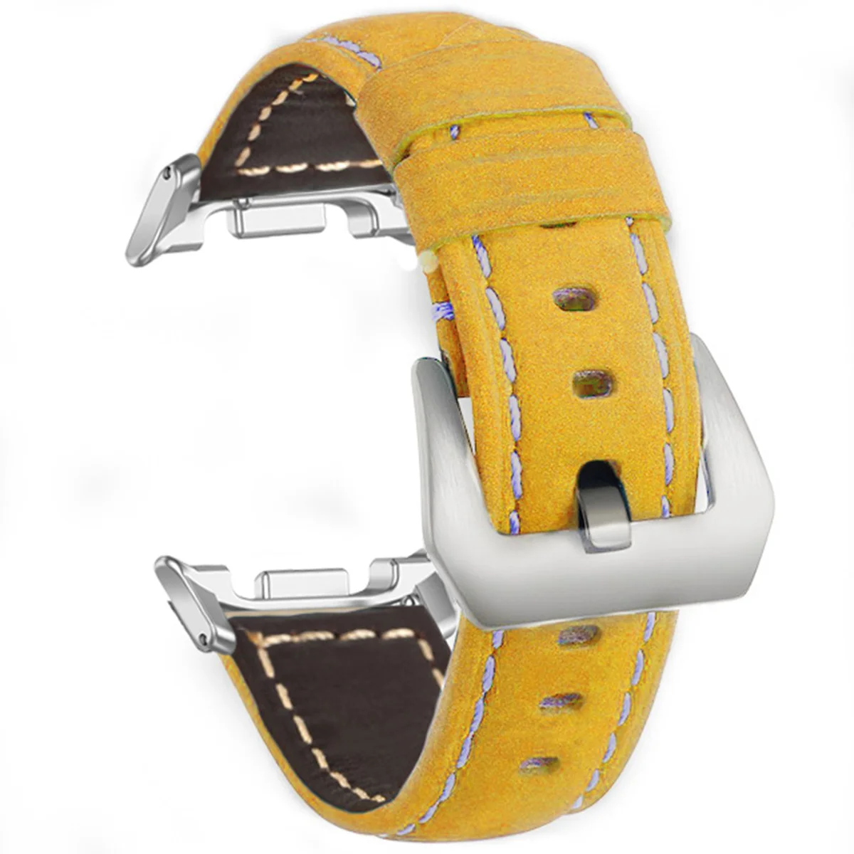 Premium Leather Wristband - No Gaps Design, Elegant Replacement Strap