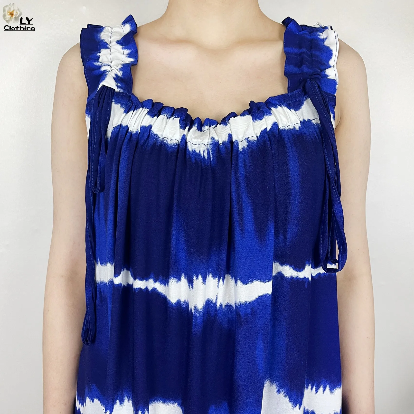 New Dubai Fashion Elegant Women Summer Sleeveless Cotton Printed Flowers Loose Dress African Dashiki Maxi Lady Dress With Scarfs