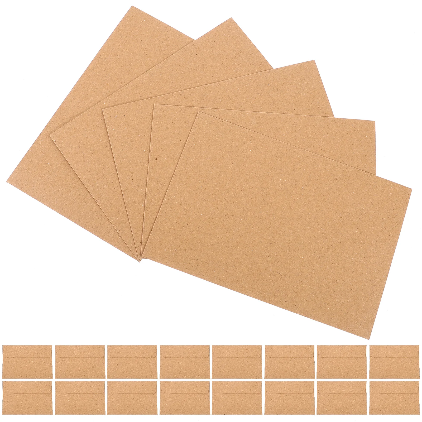 

50Pcs Invitation Card Envelopes Blank Envelopes Self Sealing Envelopes Blank Envelopes
