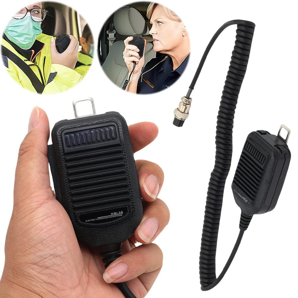 HM-36 핸드 스피커 마이크 ICOM IC-718 IC-78 IC-765 IC-761 IC-7200용 8핀 핸드헬드 스피커 마이크
