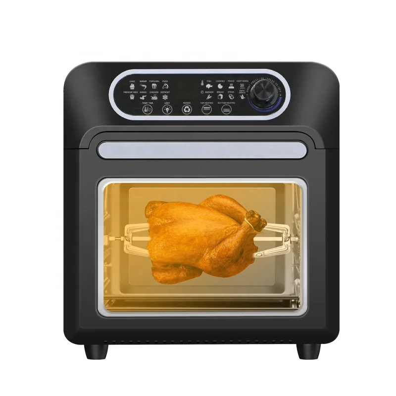 china 15L Oil-Free Electric Air Fryer Toaster Oven Multi-Function Rotary Knob Control for home use