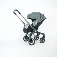 Poussette bébé multifonctionnelle 4 en 1, Convertible, siège de sécurité pour nouveau-né, Combo pliable 5
