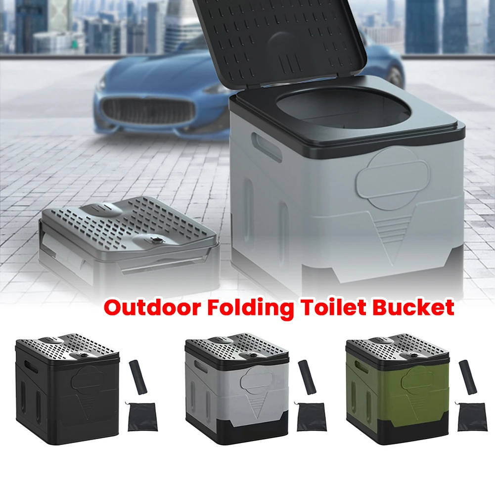Portable Folding Camping Toilet 2