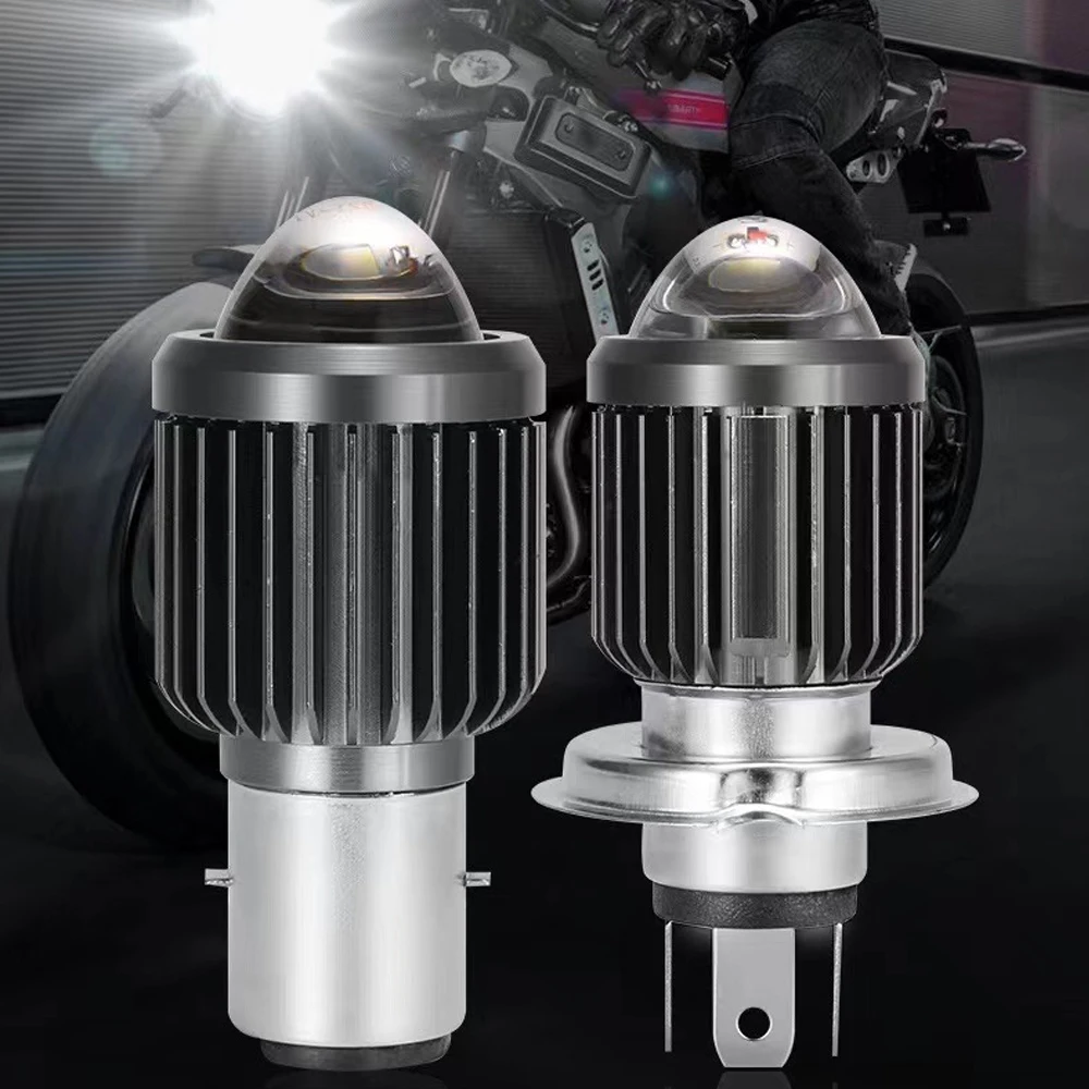 H6 BA20D LED H4 Светодиодная мотоциклетсветильник лампа CSP 10000LM точесветильник ПА 12В Мотоциклетные аксессуары дальний/ближний свет Противотуманные фары