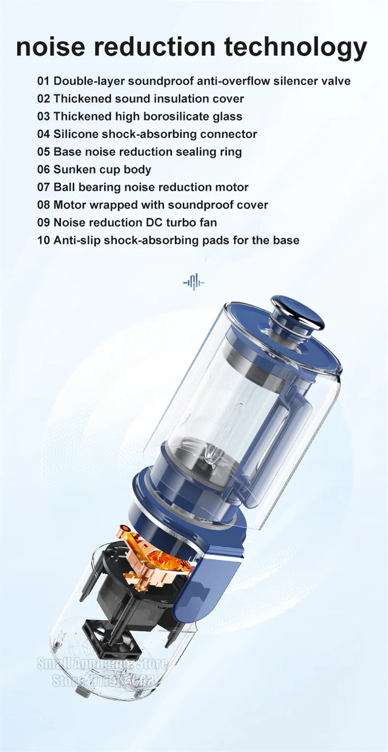 Description Picture 5 of itemMorphy Richards Food Blender Multifunctional Mixer 1500ML No Filter Soymilk Maker 220V Home Kitchen Appliances For Birthday Gift