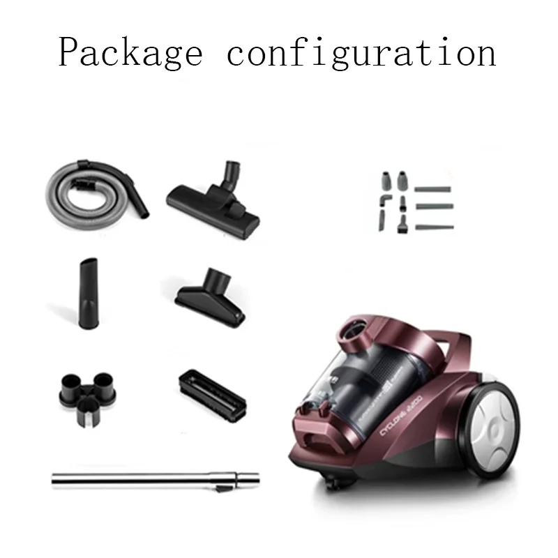 Suction power 36000Pa Vacuum cleaner Strong large power vacuum cleaner household silent no consumption Mini 4.5L 1600w 6