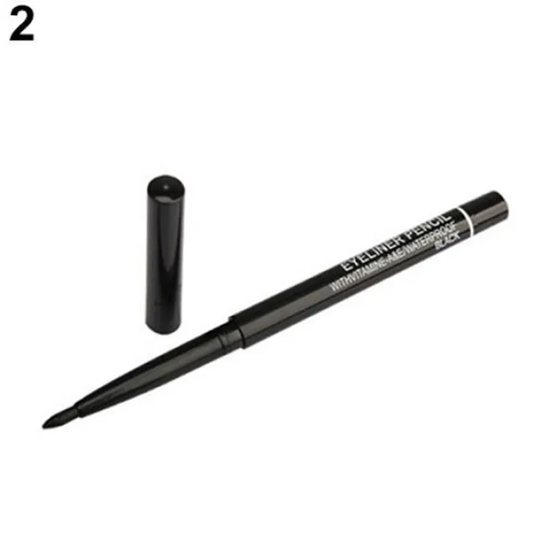 Black Brown Natural Eye Liner Make Up Eyeliner Pencil Waterproof Long Lasting Eyebrow Beauty Pen Cosmetics 1PC