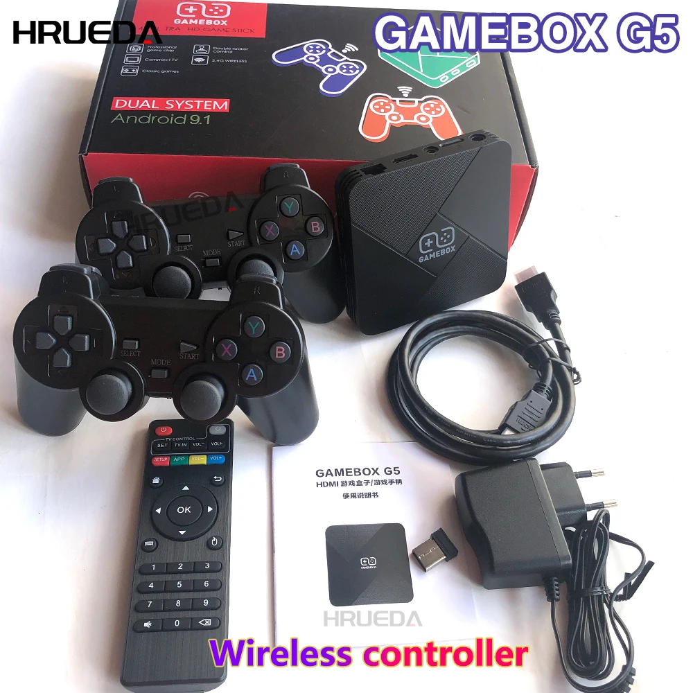 

13 Emulator dual booting Android tv and linux gamebox super console G5 game box HD MINI PC 64GB/128GB/256GB Christmas gifts