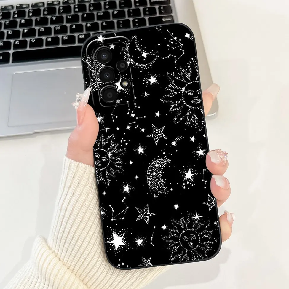 For Samsung A13 4G Case A135F Silicone Cute Fashion Butterfly Flower Love Painted Cover For Samsung A13 Galaxy A13 4G Phone Case