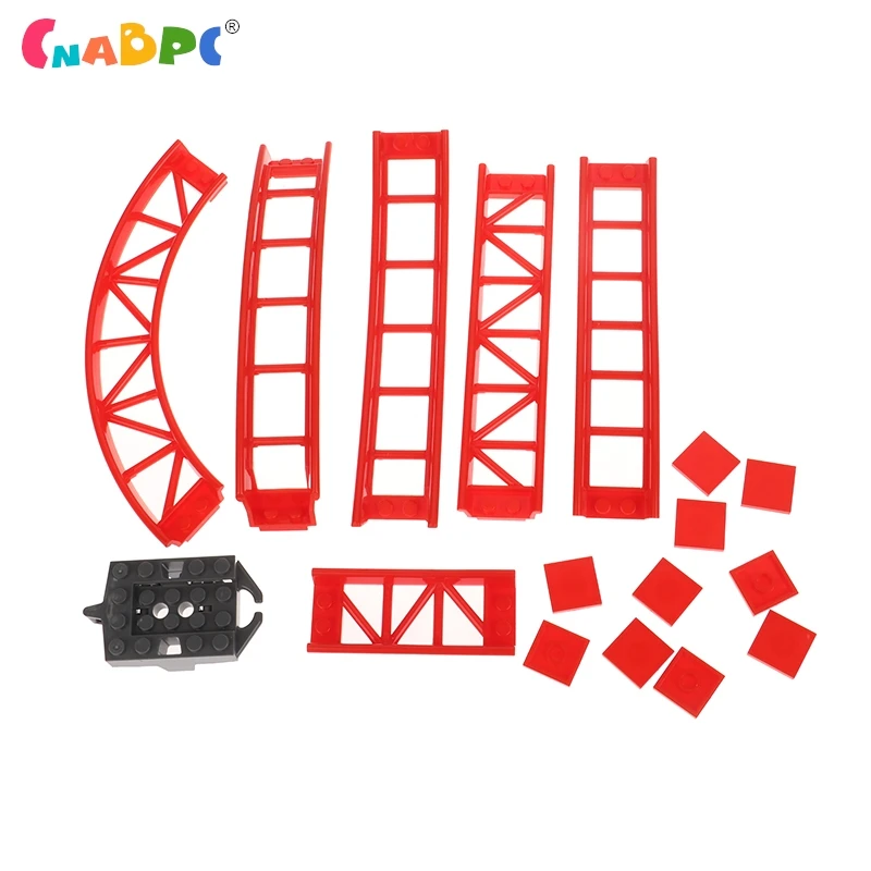 

Track Roller Coaster 26021 Small Particle Technology 26559 Building Parts 26060 Rail Bow Slope Shaft Edges Brick Part Toy