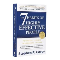The 7 Habits of Highly Effective People English Original Book By Stephen R. Covey Professional Management Reading Book 1