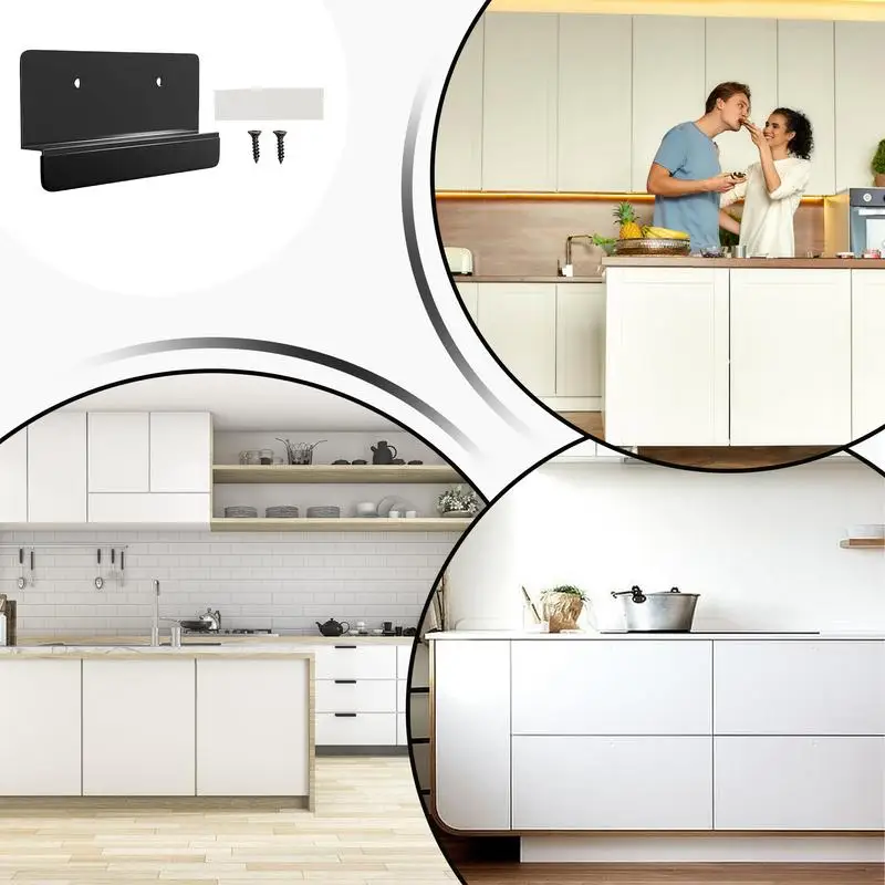 Trash Cabinet Foot Pull Creative Trash Drawer Handless Handle Garbage Cabinet Foot Pull Under for Kitchen Home