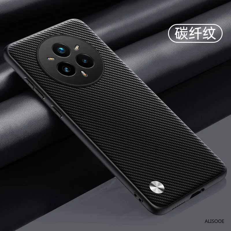 Luxury Plain Leather Protective Phone Case - Premium Cover