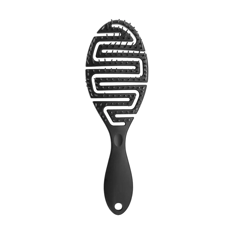 Hollow Out Wet Curly Hair Brushes Detangling Hair Comb Hair Brush 6