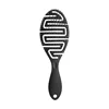 Hollow Out Wet Curly Hair Brushes Detangling Hair Comb Hair Brush 6
