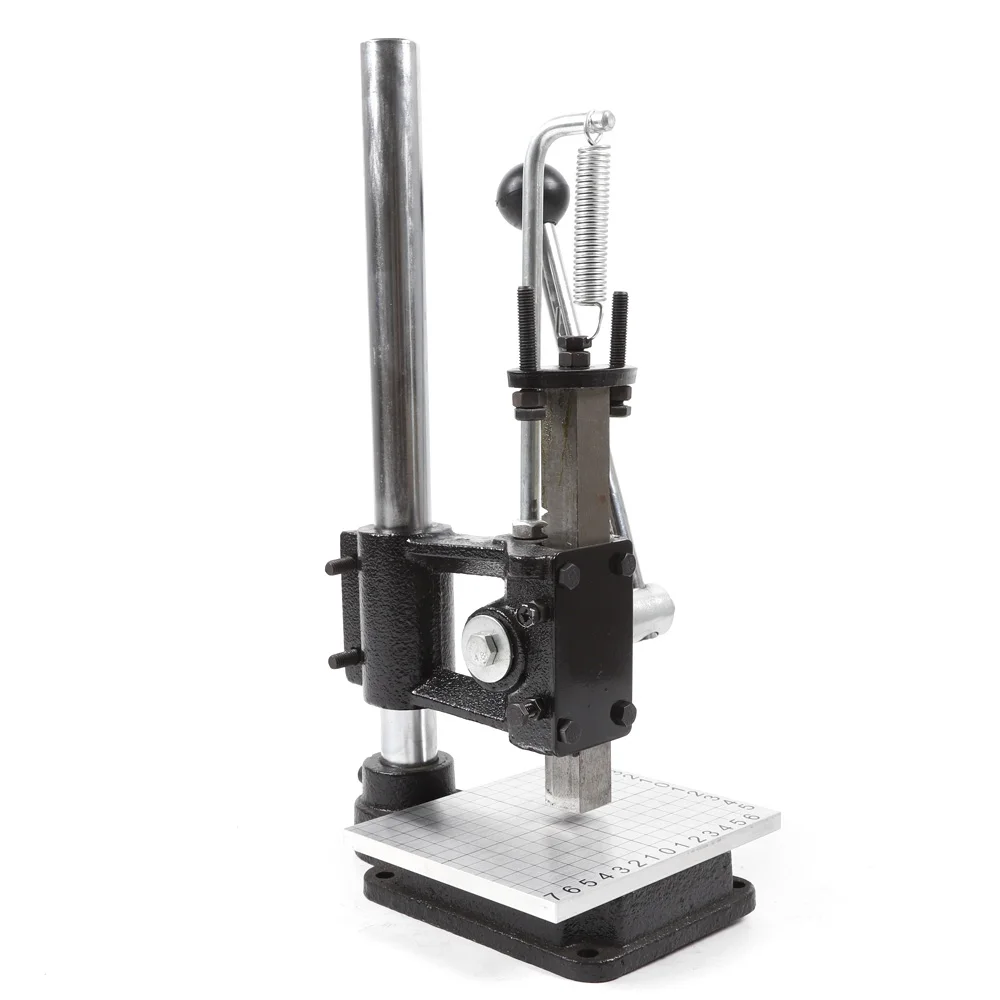 Manual Press Puncher 0-16cm Adjustable Height Efficient and Labor Saving