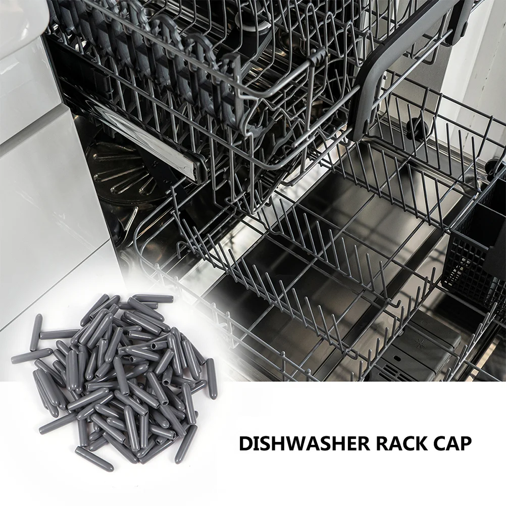 150Pcs Dishwasher Protector Caps Universal Rack Covers Wire Thread Protectors Shelf Tip Caps Screw Protector All Purpose Covers