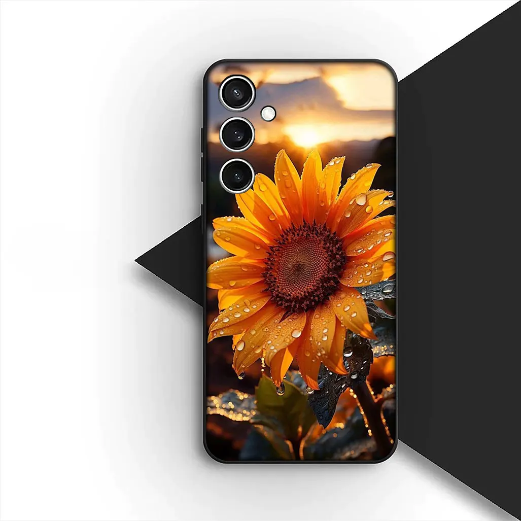 Vibrant Sunflower Design Phone Cover Case