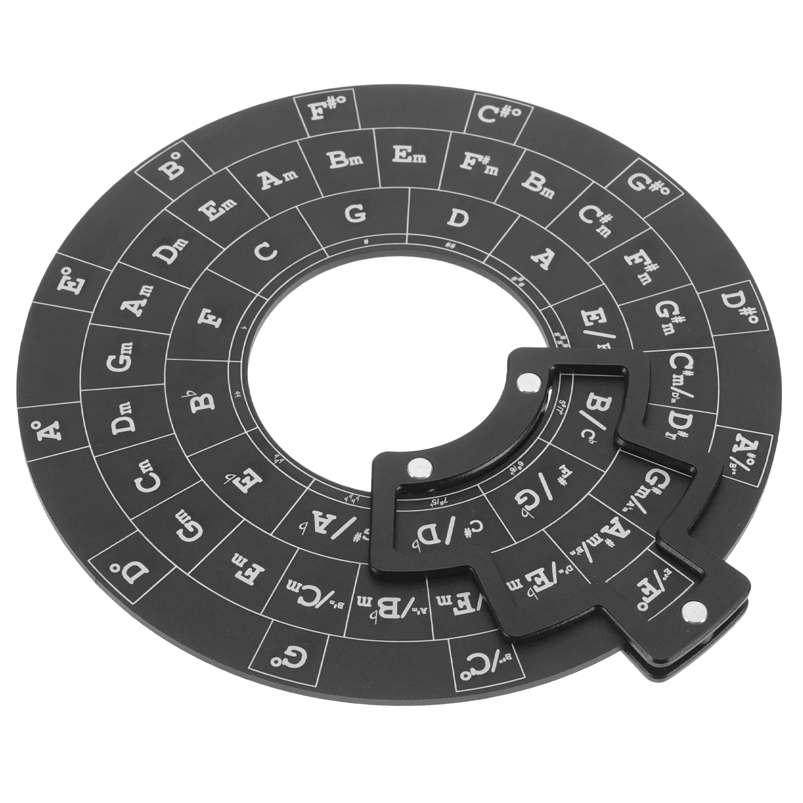 

Music Theory Learning Tools Melody Circle of Fifths Chord Wheel Musician Aluminum Alloy