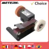 250W Mini Belt Sander Electric Bench Grinder Sanding Machine 7 Speed Small Grinder Sharpener Polisher Machine for Woodworking 1