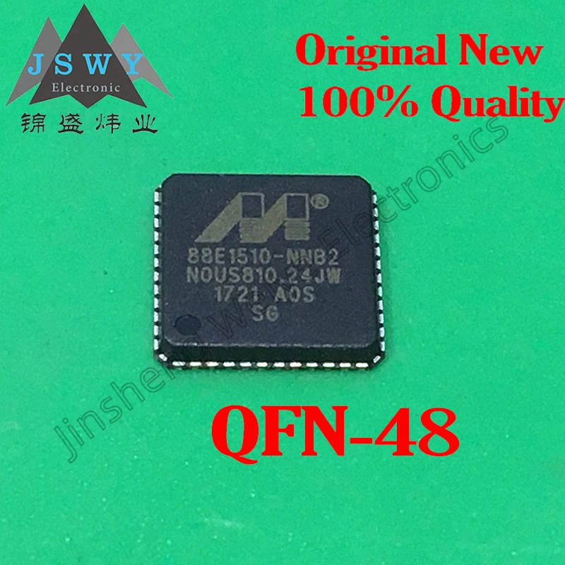 

1-10PCS 88E1510-A0-NNB2C000 88E1510 QFN48 SMD Ethernet Chip 100% Brand New Original Stock Free shipping