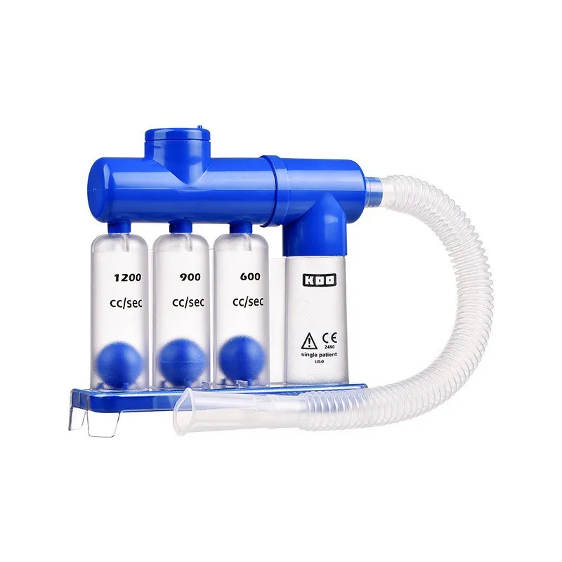 

Professional Breathing Trainer Incentive Spirometer Vital Capacity Lung Expander Breathing Exerciser High Altitude Expiratory