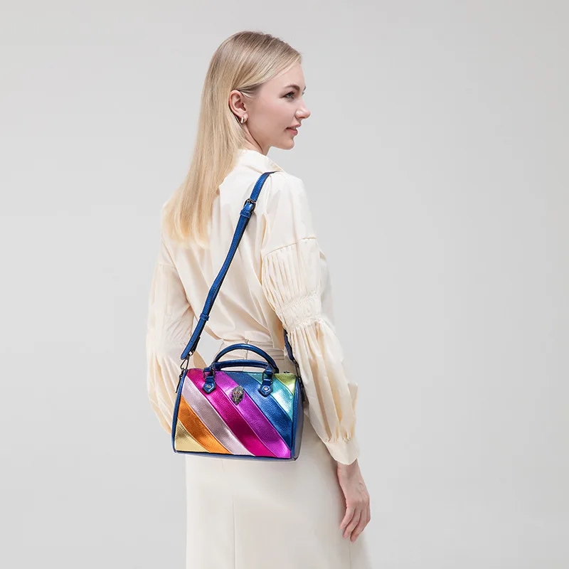KURT GEIGER 여성용 럭셔리 브랜드 디자이너 숄더백, 핸드백 패션, 컬러풀 크로스바디 셀프백, 심플 밸리스 하이 퀄리티
