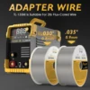 TOOLIOM 135A MIG Welder Flux Core 110V MIG Welder Gasless Flux MIG/Lift TIG/Stick 3 in 1 Welding Machine IGBT DC Inverter 3