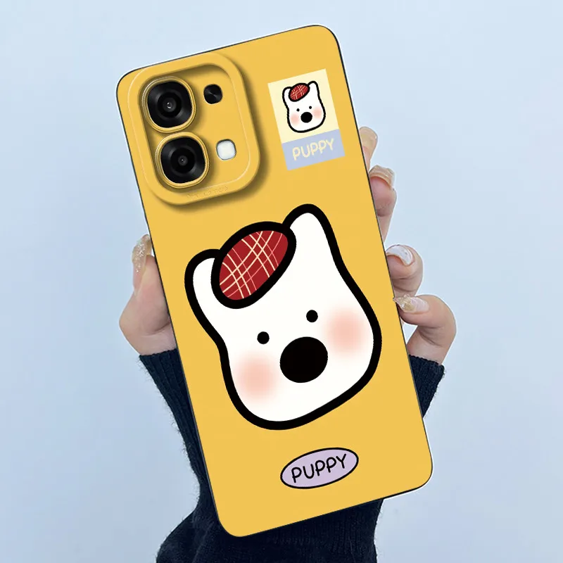 Cute Panda & Sweet Cats Silicone Soft Protective Case - Stylish & Durable Cover