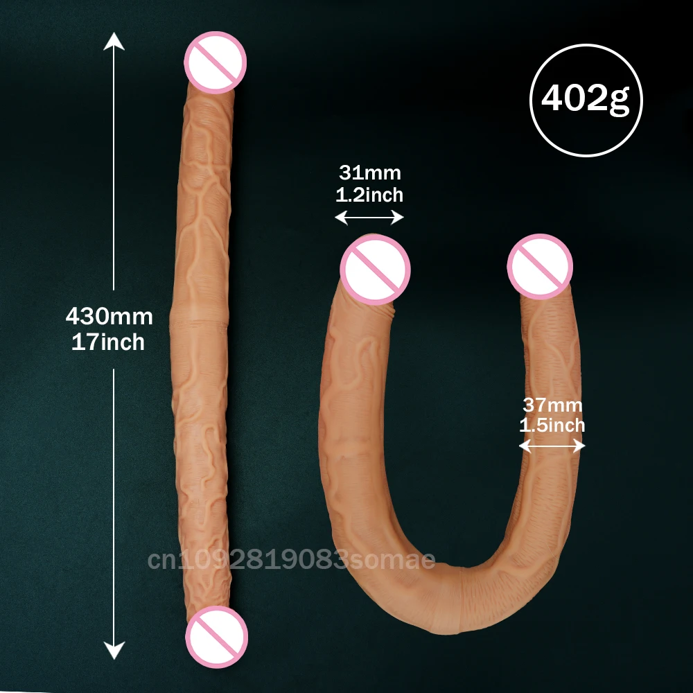 Realistischer Flexibler Doppelseitiger Dildo Für Analspiel_voghion.com