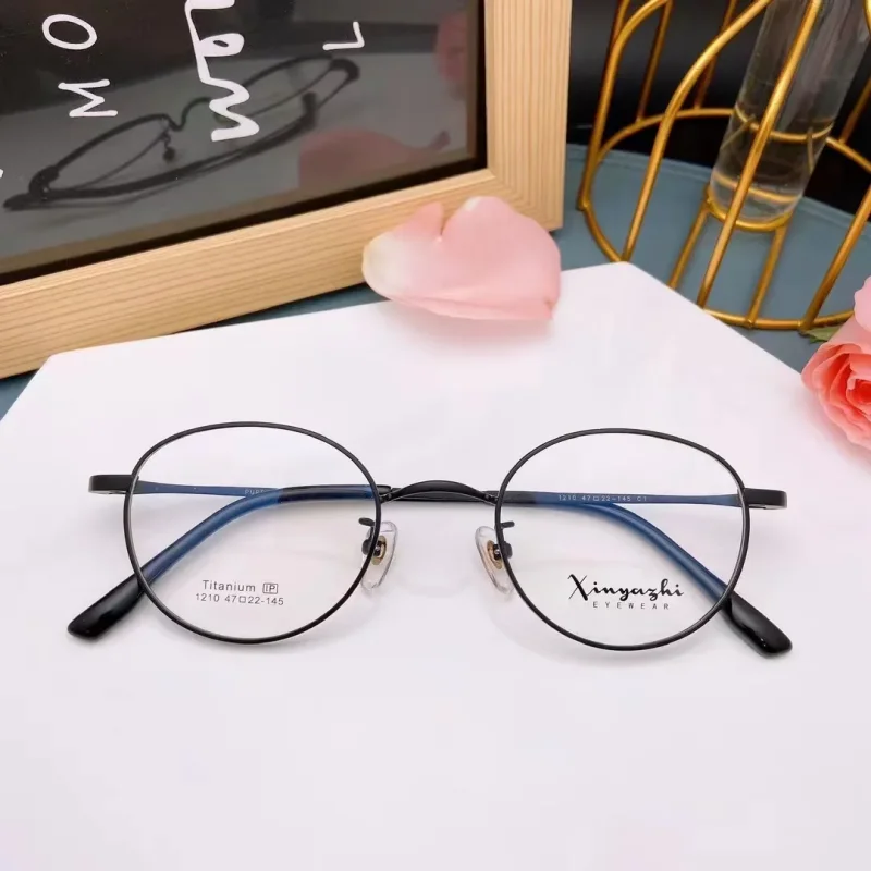 Child Gafas Pure Titanium Frame Flexible Durable Eyeglasses Kids Girl Boy Top Quality Light Spectacles for Women