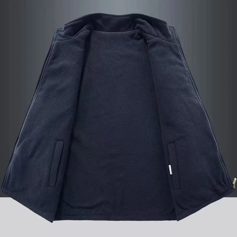 Leather Fishing Vest for Men Waterproof and Breathable