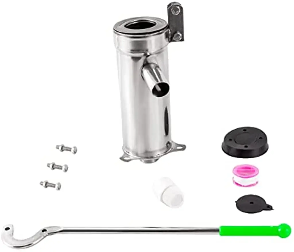 Stainless Steel Manual Well Pump – Hand Pump For Deep Wells Up To 10M | Garden, Yard & Farm Water Pump