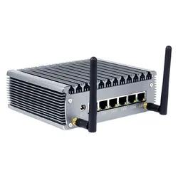 Mini PC 6 LAN 2.5G Intel i225V NIC i7-1165G7 4 Cores 8 Threads 4 USB RS232 HDMI Mini PCIE GPIO Windows 10 Linux/Ubuntu Firewall