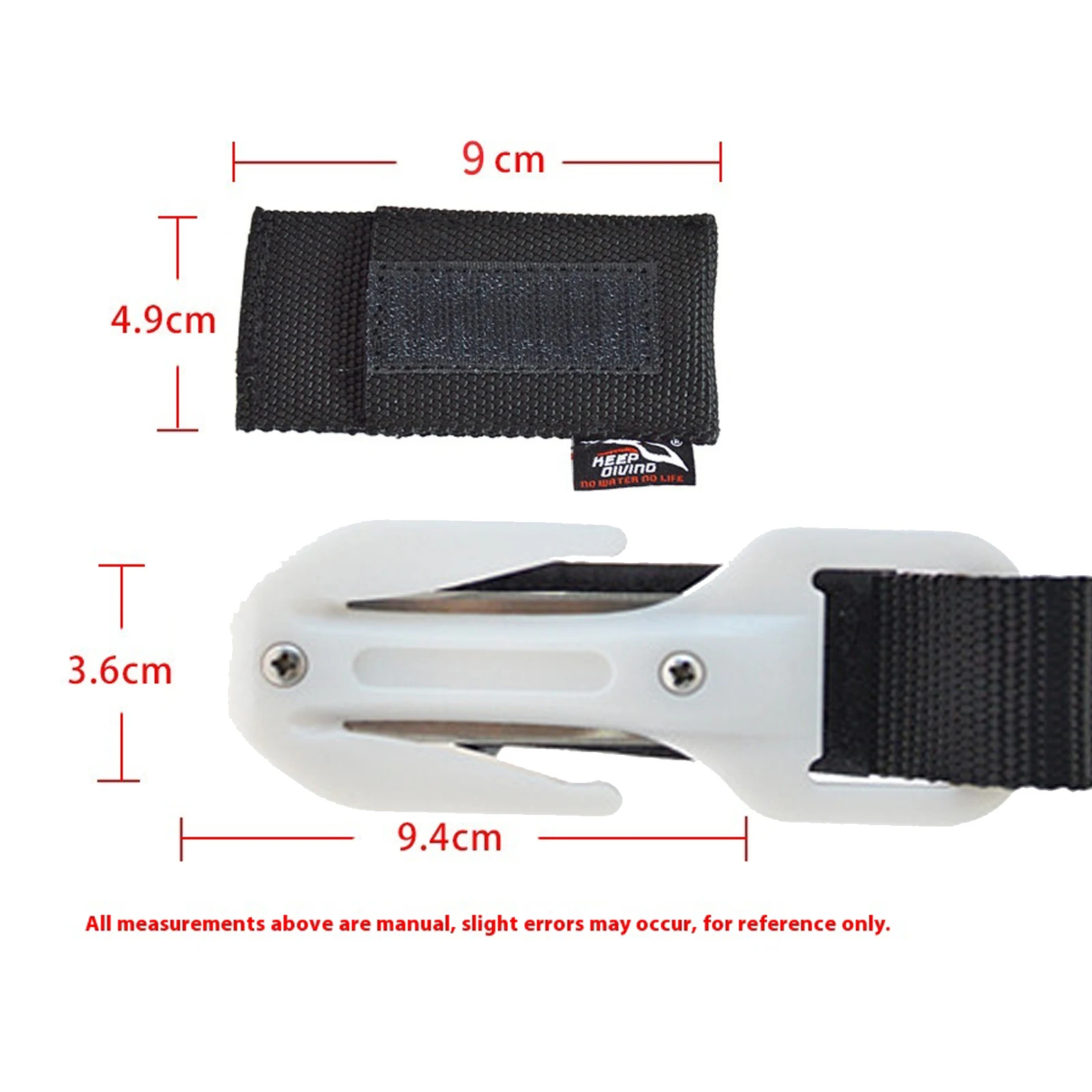 1/2Pcs Scuba Diving Cutting Special Knives Line Cutter Underwater Knives Spearfishing Secant Equipment Tools 8 Colors Optional