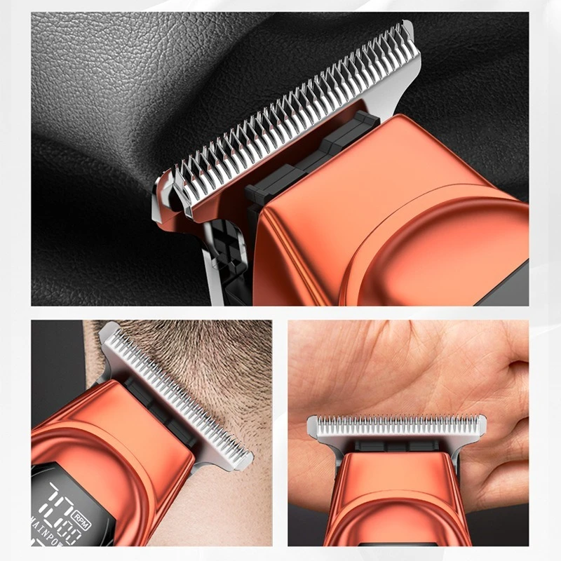 Stainless steel hairdresser electric push cut hair charging type electric push artifact automatic razor home electric hairdresse BEST SELLERS