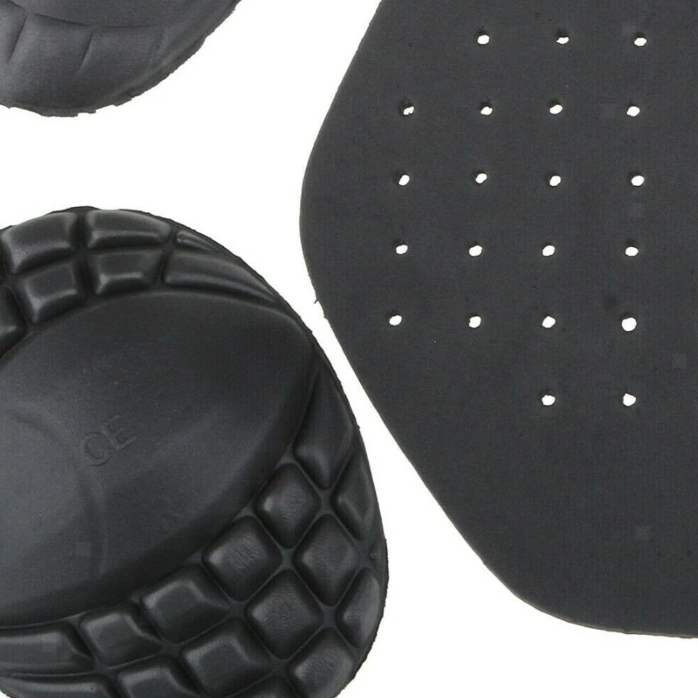 5PCS Motorrad Fahrrad Reiten Jacke Reiten Kleidung EVA Wärme-gepresst Schulter Pads Zurück Ellenbogen Schulter Rüstung Einsatz Schutz – Detail 7