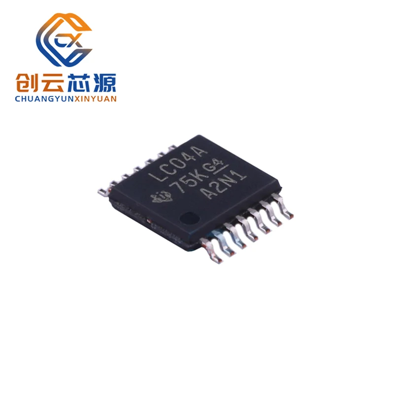 

10pcs New 100% Original SN74LVC04APWR Integrated Circuits Operational Amplifier Single Chip Microcomputer TSSOP-14