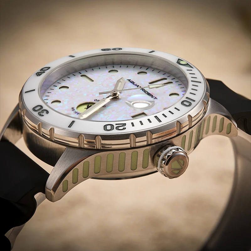 Aquatrident's new 36mm luxury  women's mechanical watch Standard time watch NH38 mechanical waterproof 100 meters super luminous 2