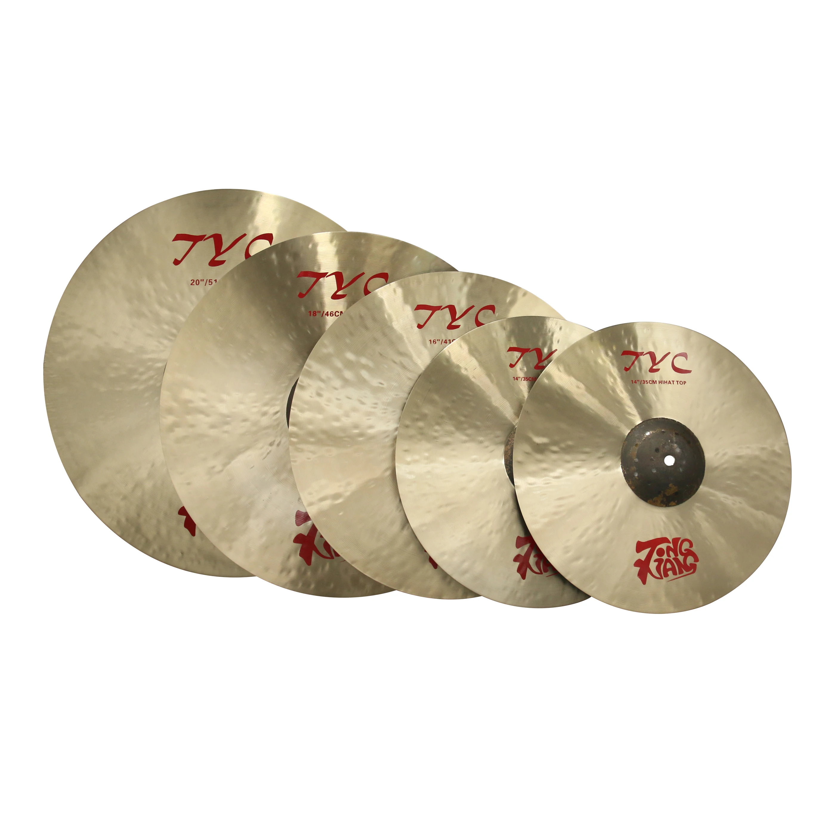 TONGXIANG Brand TYC series B25 5PCS Cymbals Set