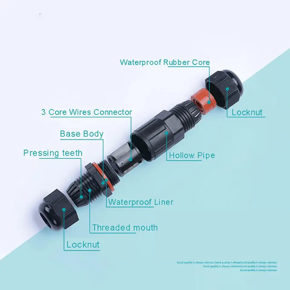 Waterdichte connector IP68 3-weg 230V kopen? Bestel via Waterdichte connector IP68 3-weg 230V kopen? Bestel via