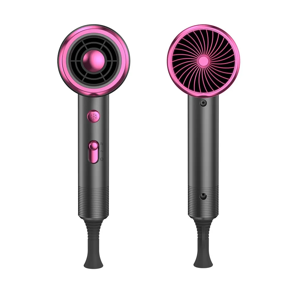 Hair Dryer with Diffuser Blow Dryer Comb Brush 1800W Ionic Hair Dryers with DiffuserConstant Temperature Hair Care Without Dama 2