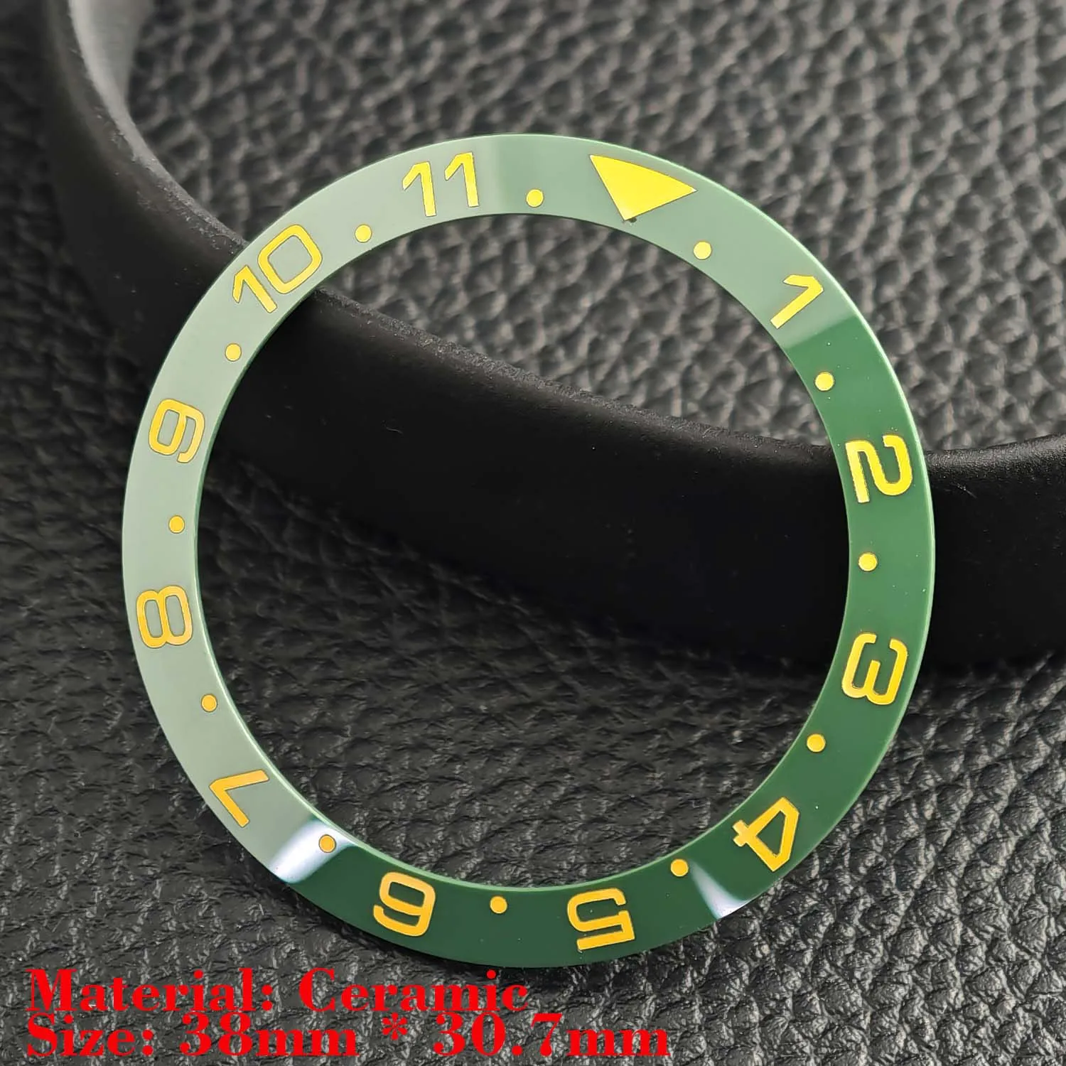 Ceramic Luminous Bezel Insert for Men's Watch - Premium Replacement Accessory
