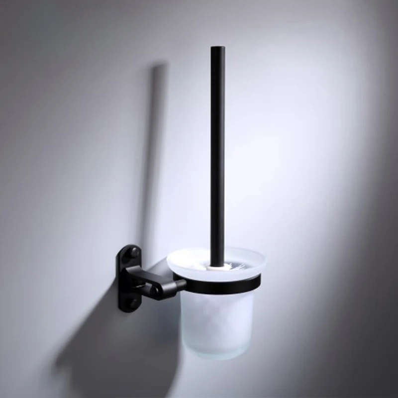 Aluminum Bathroom Accessories toilet paper holder towel hook bathroom hardware set bathroom hardware accessories Towel Rack Towel Ring Hair Dryer Holder Wall Mounted Toilet Paper Holder Soap Basket