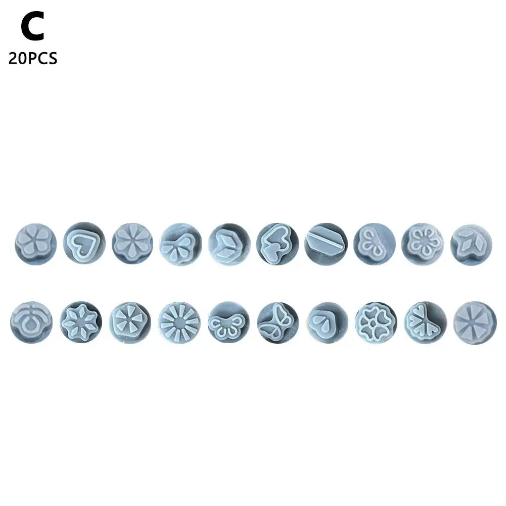10/15/20/30PCS Nail Art Stamp Pen Kit Professional Tool Manicure Printing Doodle Nail Template Women DIY Stippling Design H5D6 6