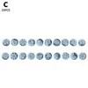 10/15/20/30PCS Nail Art Stamp Pen Kit Professional Tool Manicure Printing Doodle Nail Template Women DIY Stippling Design H5D6 6