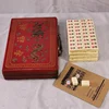 Chinese Numbered Large Acrylic Tiles Portable Carving Travel Mahjong Premium Mahjong Set 144 For Family Party Table Game 1