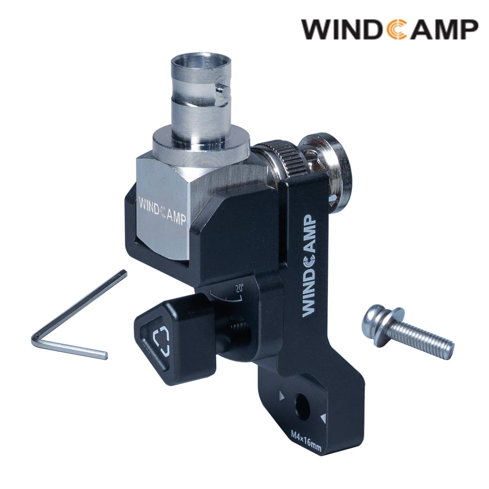 Быстросъемная стойка для антенны WINDCAMP RC-2 BNC из алюминиевого сплава, поддержка для ICOM705 ICOM IC-705 2, Адаптированная для ARK-705 Shield
