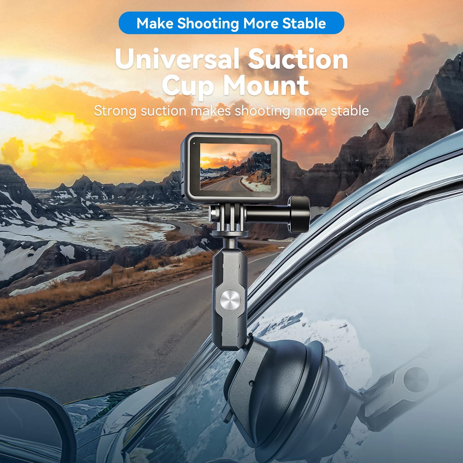 TELESIN ڵ ȭ ׼ ī޶ Ȧ   360   1/4 ǥ , GoPro Insta360 DJI ׼ Ʈ 